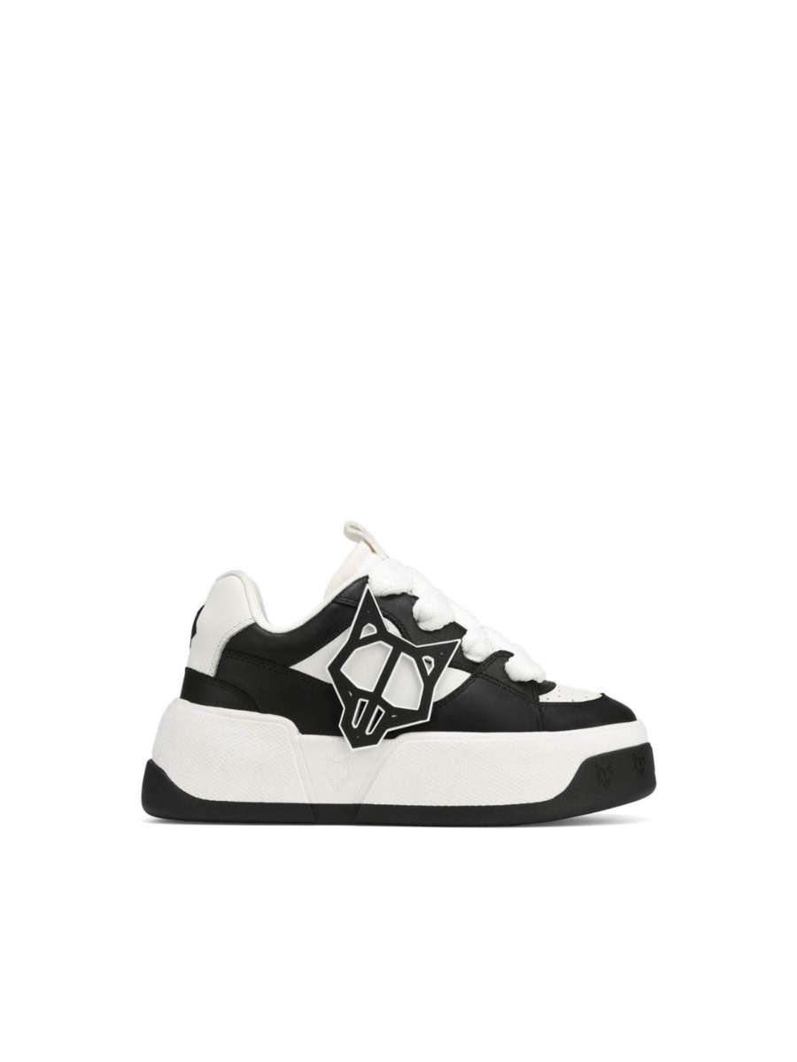 Women Naked Wolfe Trainers | City Black Trainers