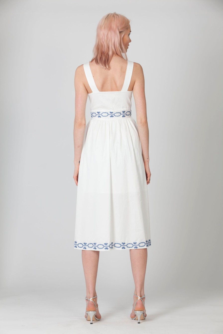 Women Foxiedox Dresses | Spellgirl Embroidery Midi Dress