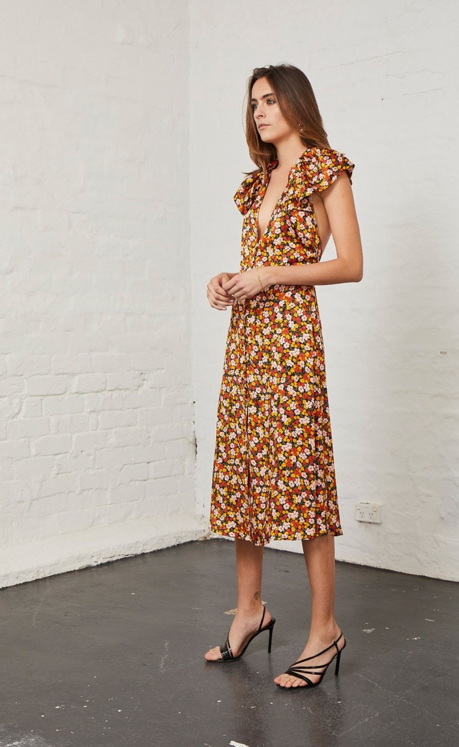 Women Bec & Bridge Dresses | New Romantics Midi Dress (Last One)