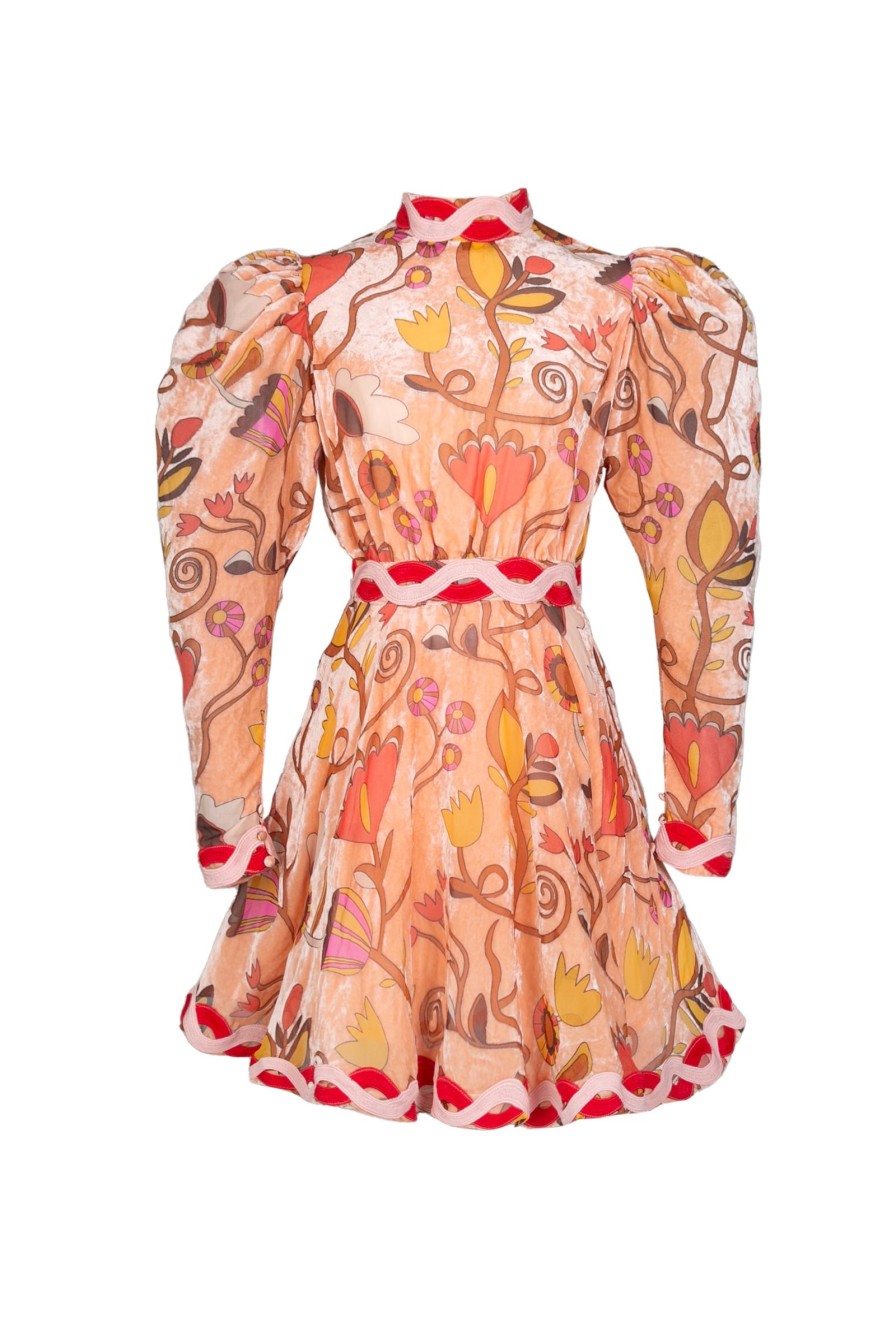 Women Celia B Dresses | Flamingo Mini Multi Coloured Dress