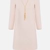 Women Elisabetta Franchi Dresses | Boxy Dress With Necklace