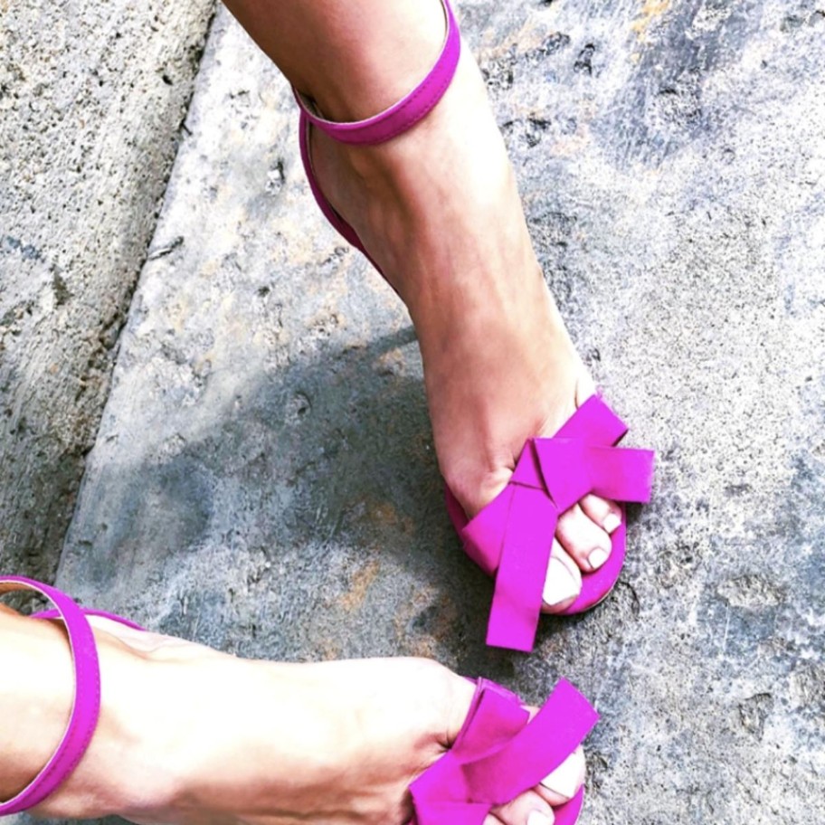 Women Smiling Shoes Sandals | Charlize Sandals Fuchsia