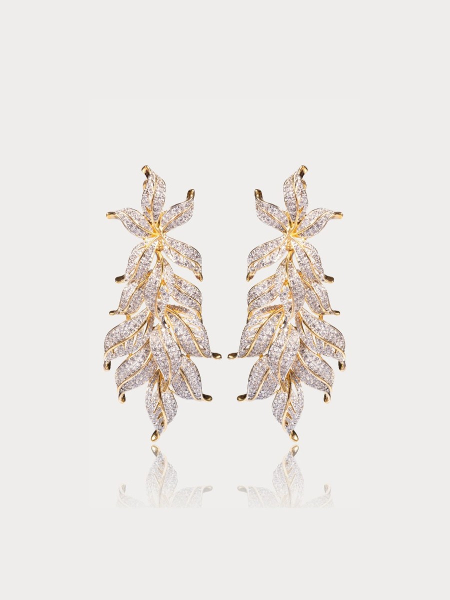 Women E L A London | Iris Drop Earrings