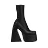 Women Naked Wolfe Boots | Jade Black Stretch Boot