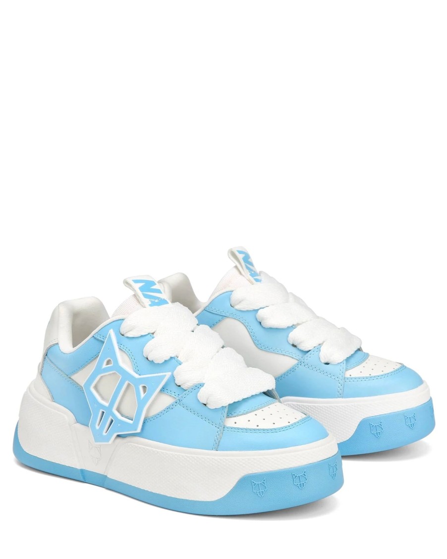 Women Naked Wolfe Trainers | City Blue Trainers