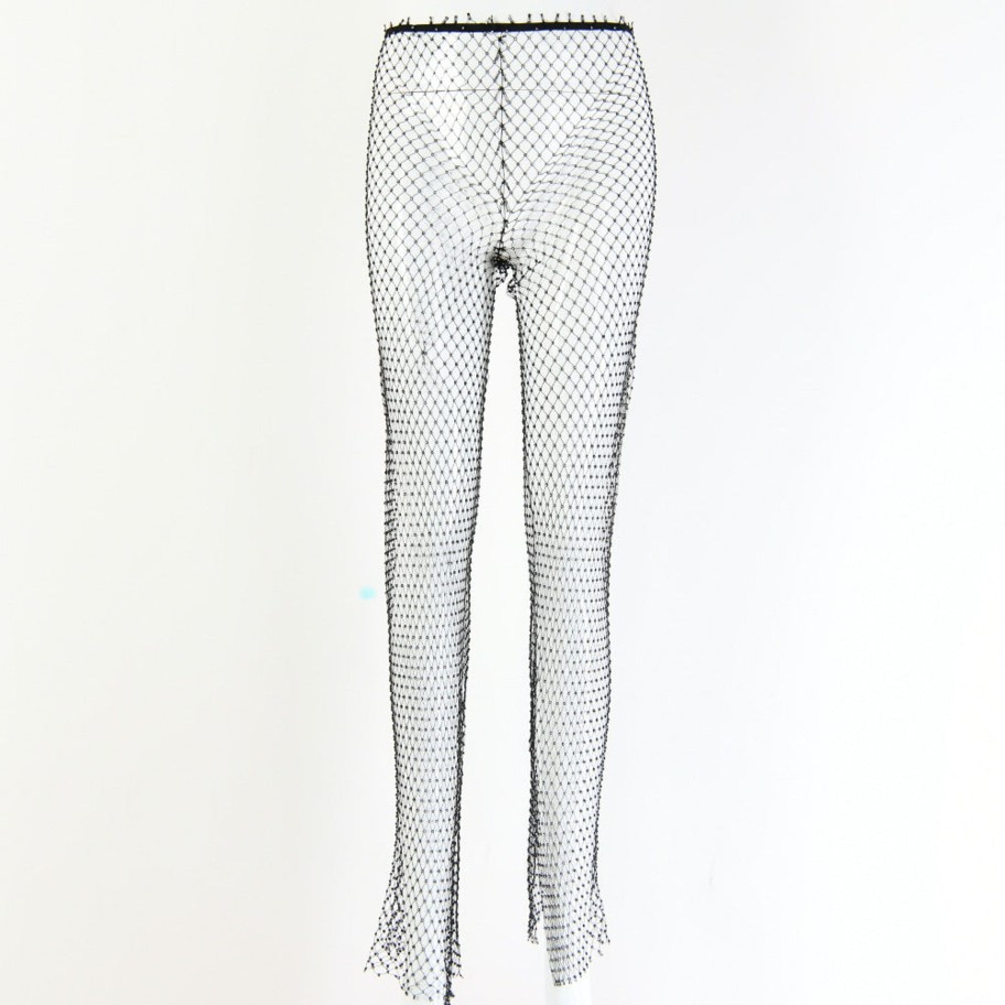 Women Elena Antoniades Pants | Diamante Mesh Pants