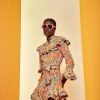 Women Celia B Dresses | Manatier Dress In Multi Orange