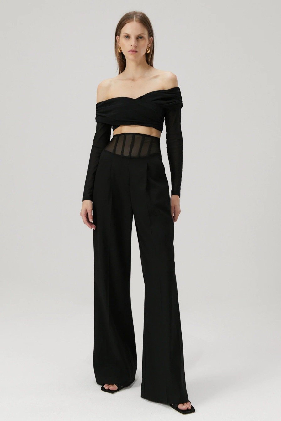 Women Misha Collection Jumpsuits | Roberta Black Jumpsuit